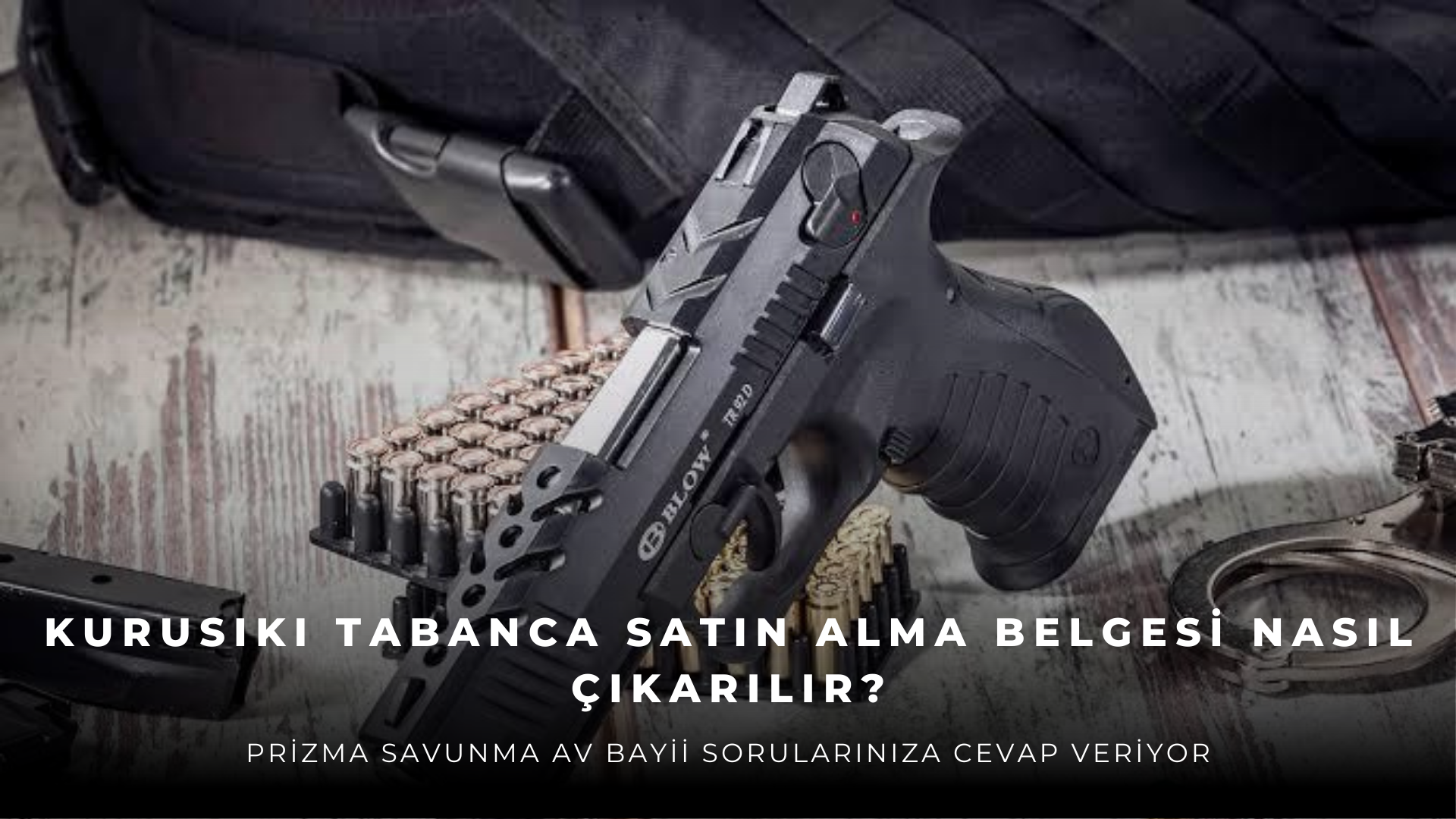 Kurusıkı Tabanca Satın Alma Belgesi Nasıl Çıkarılır