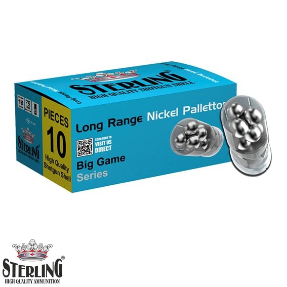 STERLING%2012%20Cal.%20Long%20Range%20Nikel%20Şevrotin%20Fişek