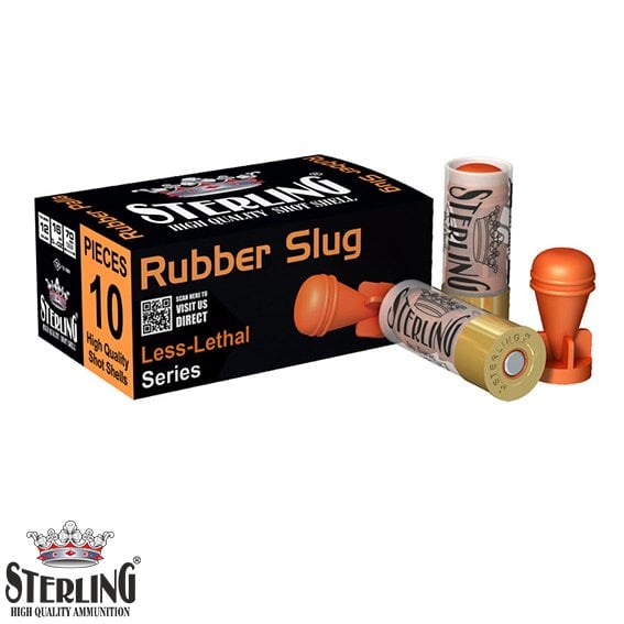 STERLING%2012%20Cal.%20Rubber%20Tek%20Kurşun%20Kauçuk%20Fişek