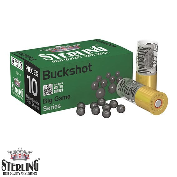 STERLING%2012%20Cal.%20Buckshot-Şevrotin%20Av%20Fişeği