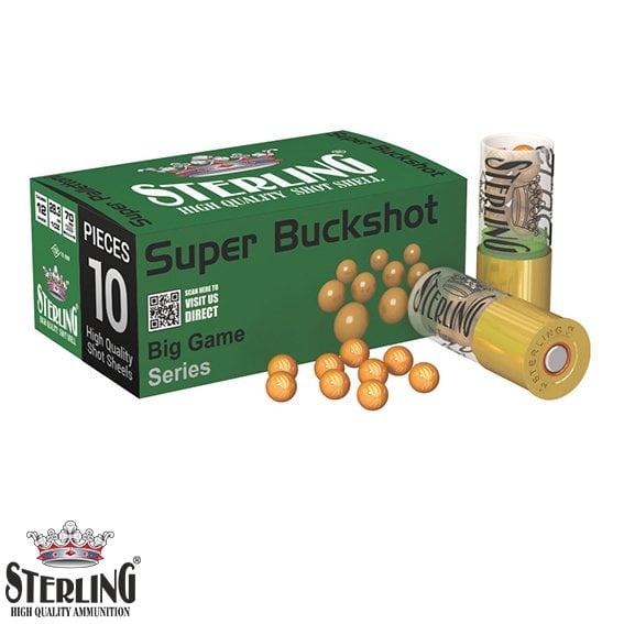 STERLING%2012%20Cal.%20Super%20Buckshot-Şevrotin%20Av%20Fişeği