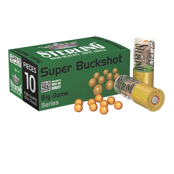 STERLING%2012%20Cal.%20Super%20Buckshot-Şevrotin%20Av%20Fişeği