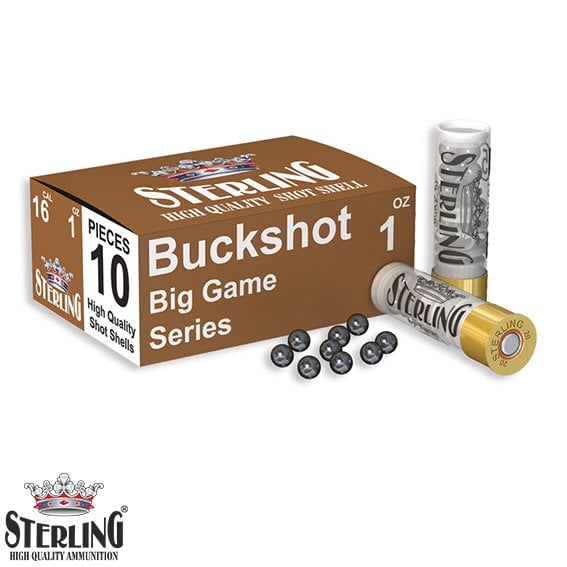 STERLING%2016%20Cal.%20Buckshot-Şevrotin%20Av%20Fişeği