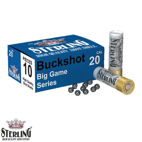 STERLING%2020%20Cal.%20Buckshot-Şevrotin%20Av%20Fişeği