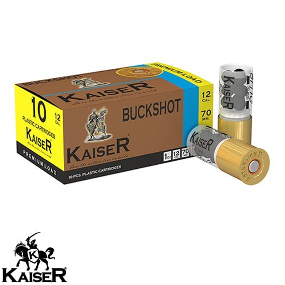 KAISER%2012%20Cal.%20Buckshot-Şevrotin%20Av%20Fişeği