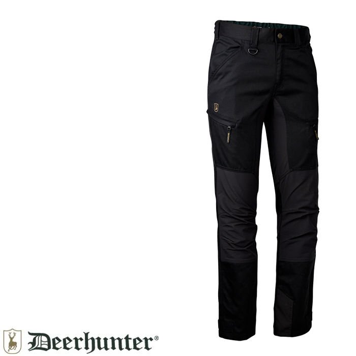 DEERHUNTER%20Rogaland%20Streç%20Pantolon%20-%20Siyah%2052