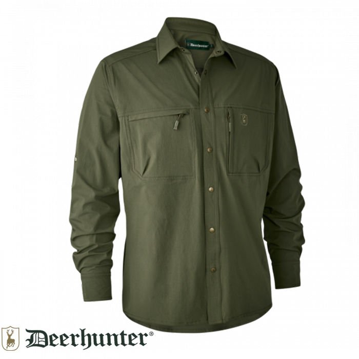 DEERHUNTER%20Anti-Insect%20HHL%20Koyu%20Yeşil%20Gömlek%2039/40