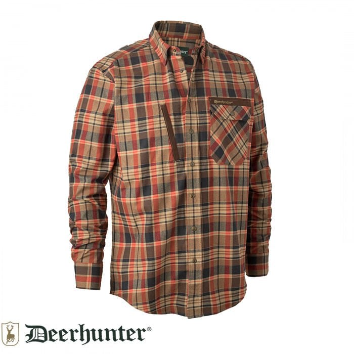 DEERHUNTER%20Hektor%20Turuncu%20Kareli%20Gömlek%2041/42