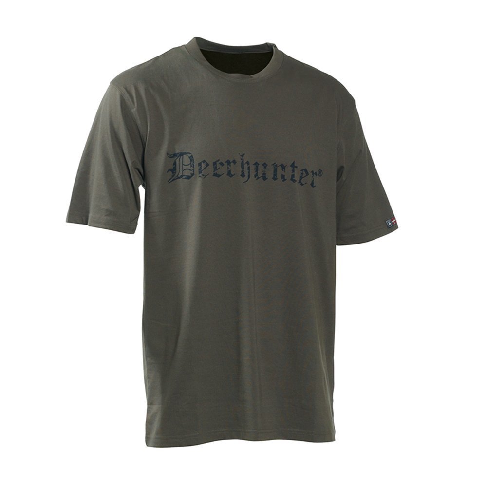 DEERHUNTER%20378%20DH%20Logo%20Yeşil%20Kısa%20Kollu%20Tişört%20XL