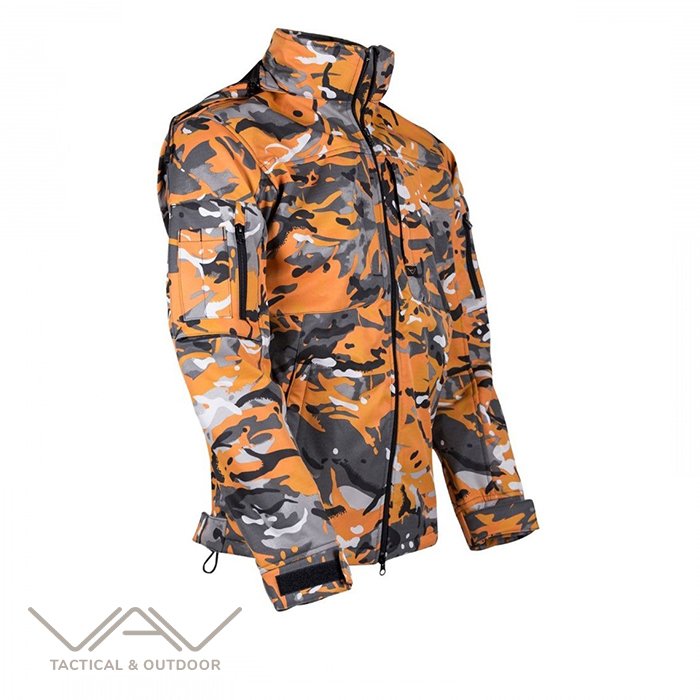 VAV%20Shell%20HT-01%20Softshell%20Mont%20Yengeç%20Turuncu%20-%20M