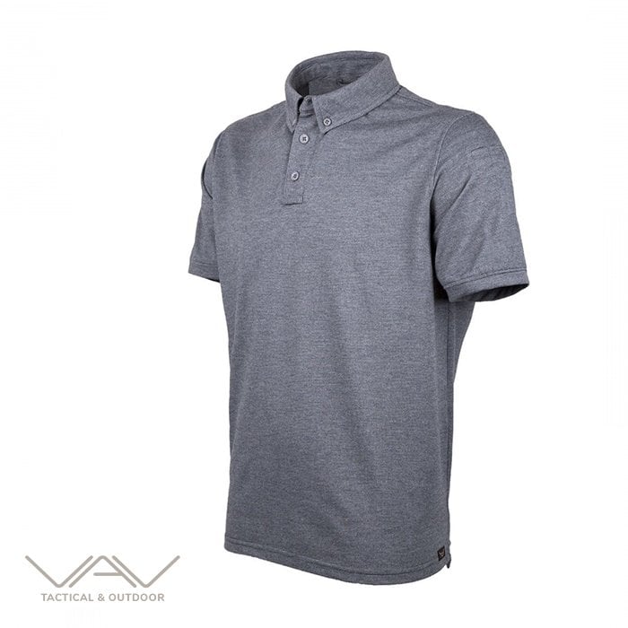 VAV%20Tlac-01%20Polo%20Yaka%20Tişört%20Koyu%20Füme%20XXXL