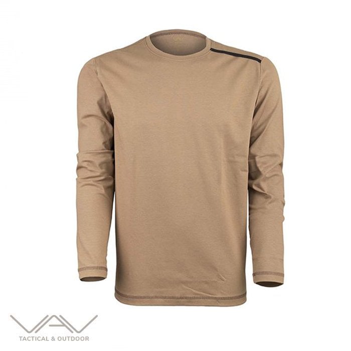 VAV%20Baseti-04%20Uzun%20Kol%20Sweatshirt%20Bej