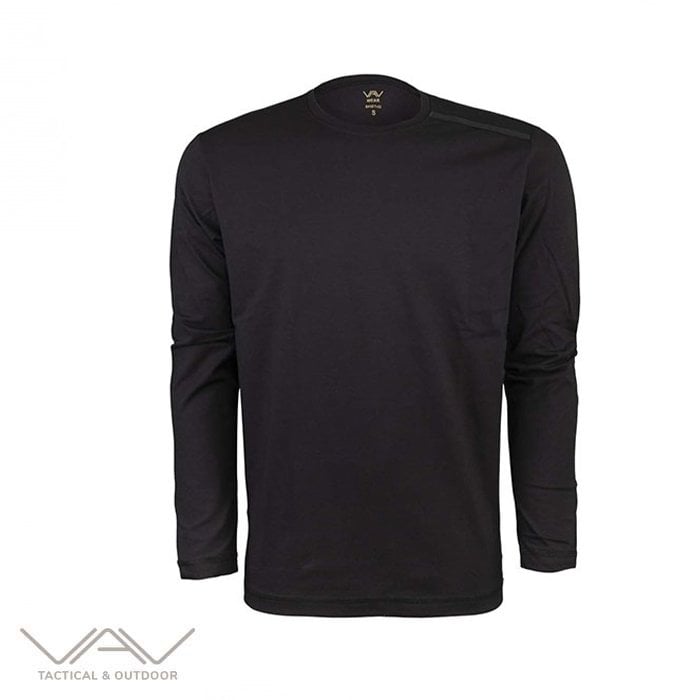 VAV%20Baseti-04%20Uzun%20Kol%20Sweatshirt%20Siyah%204XL