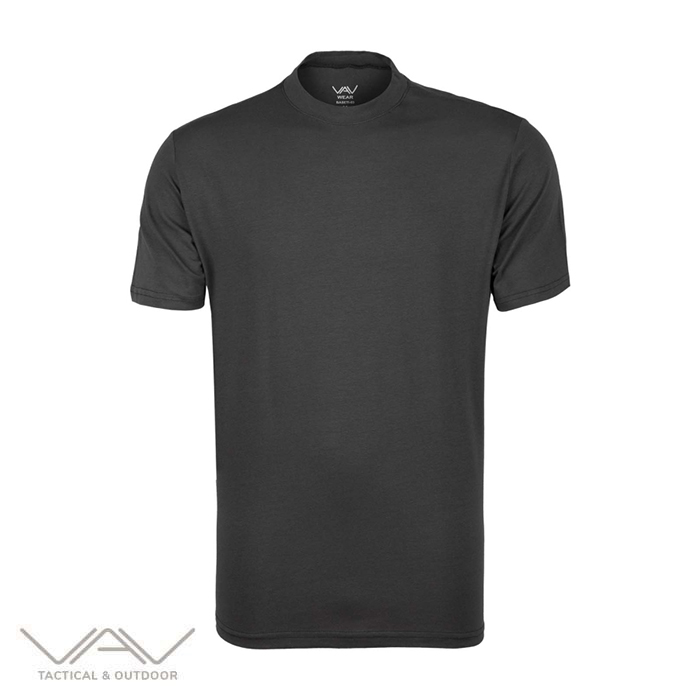 VAV%20Baseti-05%20Kısa%20Kol%20Tişört%20Füme%20-%20XL