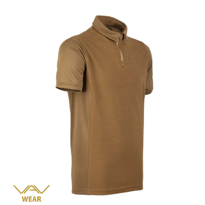 VAV%20Vlac-01%20Polo%20Yaka%20Tişört%20Koyu%20Bej%20XL