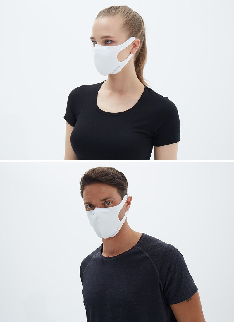 BLACKSPADE%20Unisex%20Koruyucu%20Maske%20Beyaz%20L