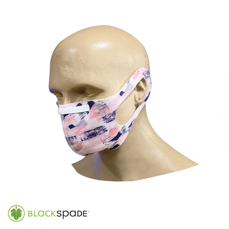 BLACKSPADE%20Unisex%20Koruyucu%20Maske%20Fırça%20Desen