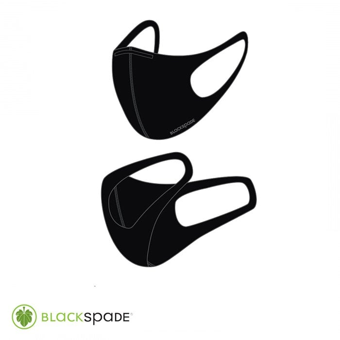 BLACKSPADE%20Unisex%20Koruyucu%20Maske%20Siyah