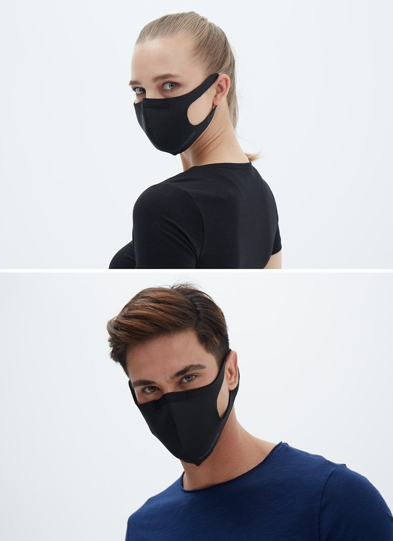 BLACKSPADE%20Unisex%20Koruyucu%20Maske%20Siyah