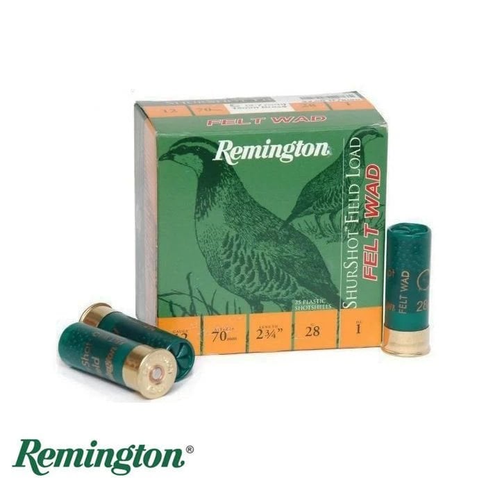 REMINGTON%20Field%20Load%20Keçe%20Tapa%2012%20Ga%2028G.%20No:9