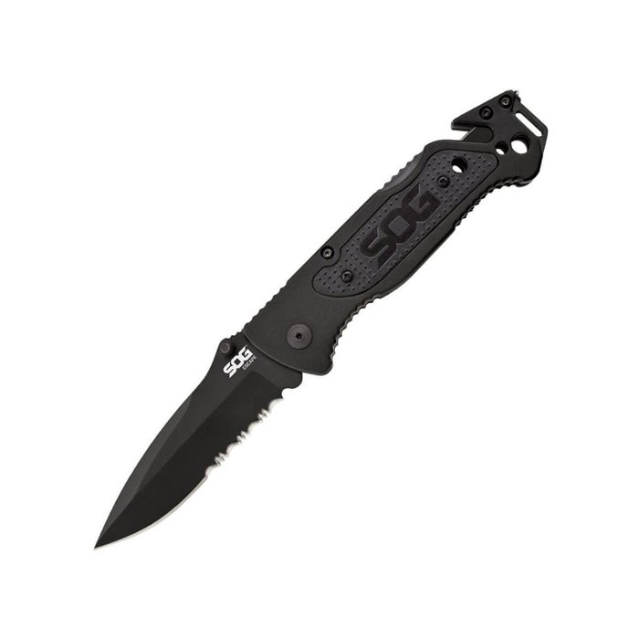 SOG%20FF-25%20Escape%20Tırtıklı%20Çakı%20-%20Siyah