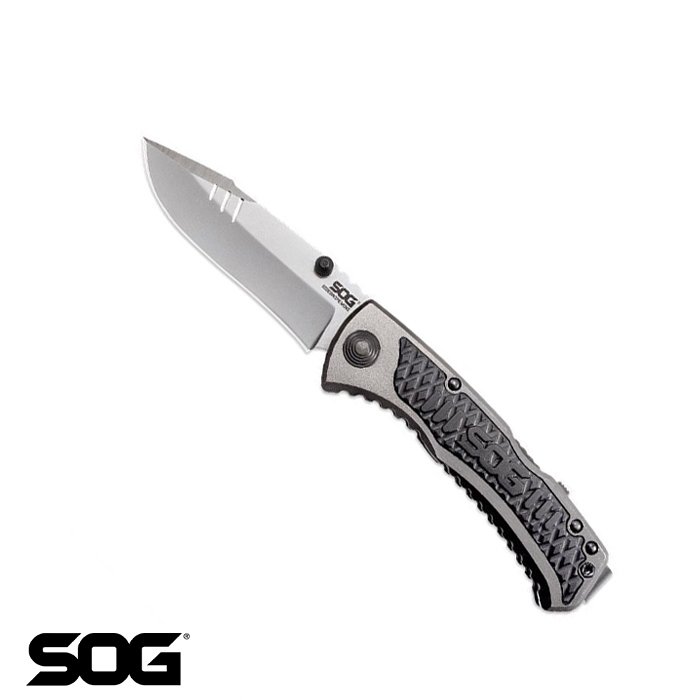 SOG%20Sideswipe%20Mini%20Grİ%20Klipsli%20Çakı