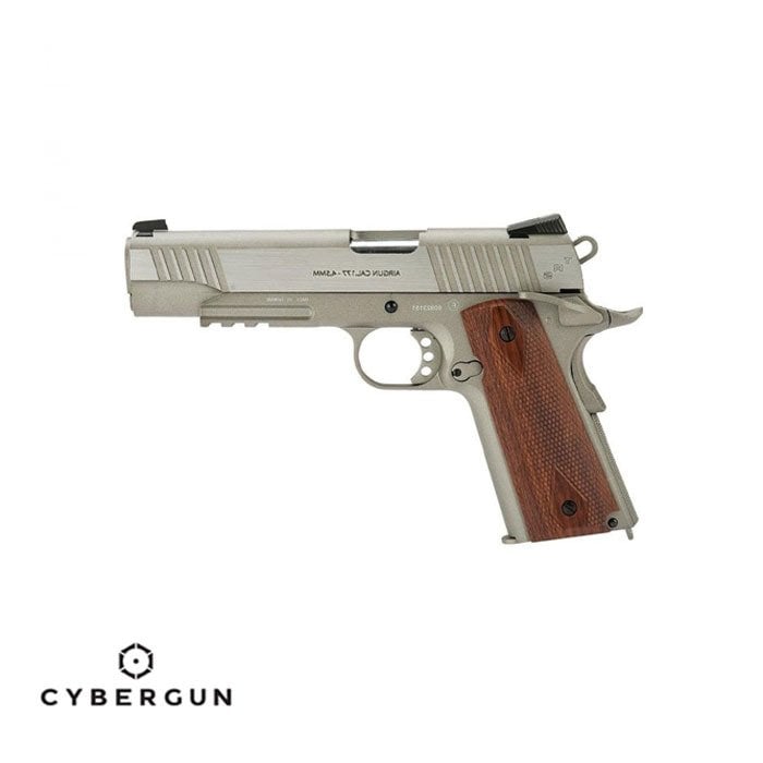 CYBERGUN%20S.Arms%201911%20TR%20Gümüş%204,5MM%20Havalı%20Tabanca