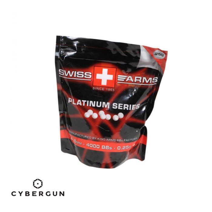 CYBERGUN%20Swiss%20Arms%20Premium%200,25G%204000*%20Airsoft%20BB