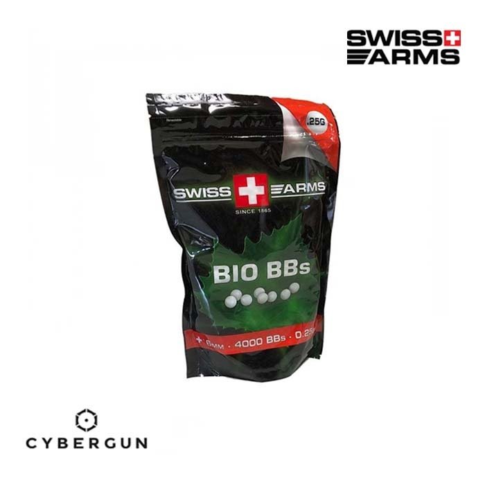 CYBERGUN%20Swiss%20Arms%20Bio%200,25G%204000*%20Airsoft%20BB