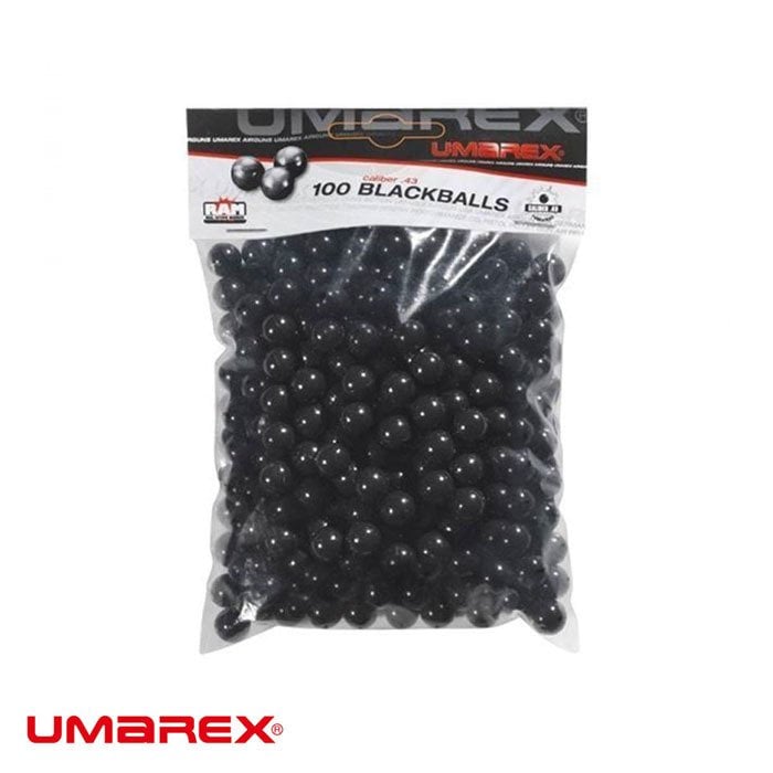 UMAREX%20Plastik%20Bilye%20.43Cal%20Siyah%20-%201/100%20%20Adet-dy