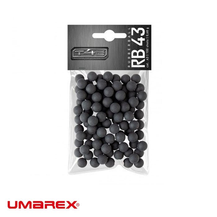 UMAREX%20T4E%20RB.43Cal.Kauçuk%20Paintball%20Mermisi%20100lü