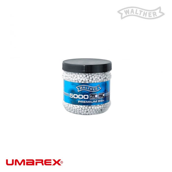 UMAREX%20Walther%20Airsoft%20BB%200,20G%20Beyaz%205000%20Adet