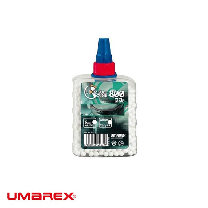 UMAREX%20Combat%20Zone%20Airsoft%20BB%200,12G%20Beyaz%20800%20Adet