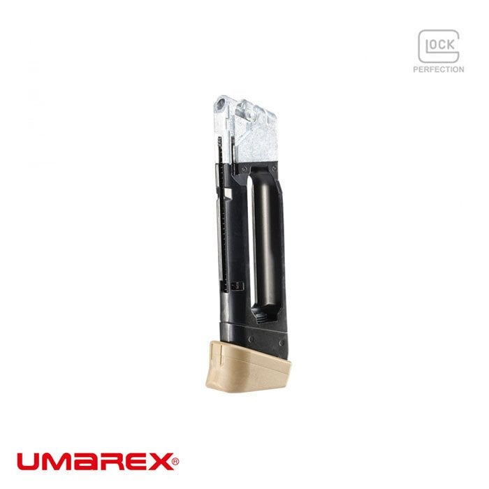 UMAREX%20Glock%2019X%20Airsoft%20Tabanca%20FDE%20Şarjörü