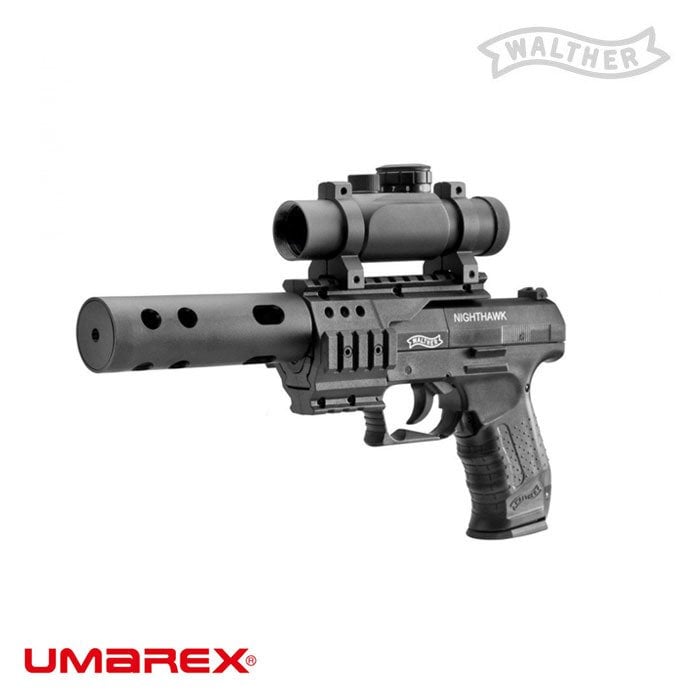 UMAREX%20Walther%20Nighthawk%204,5mmHavalı%20Tabanca%20Siyah