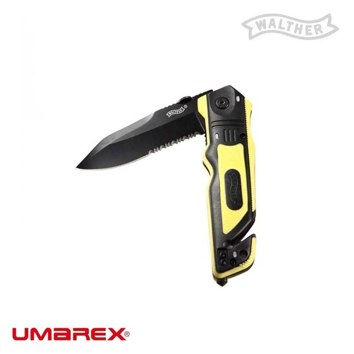 UMAREX%20Walther%20ERC%20Acil%20Durum%20Çakısı%20-%20Siyah/Sarı