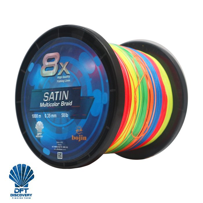 DFT%20Bojin%208X%20Satin%20M.Color%20İp%20Misina%20%200.35mm%201000m