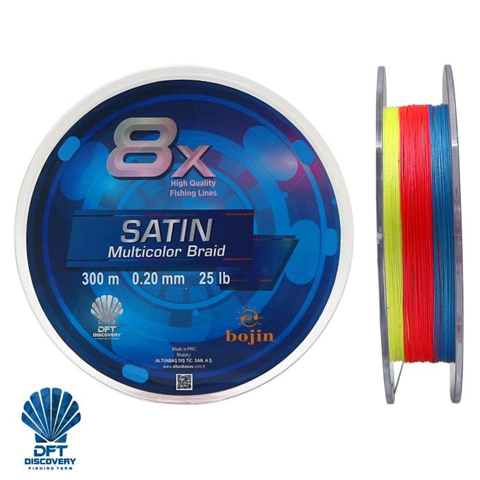 DFT%20Bojin%208X%20Satin%20M.Color%20İp%20Misina%200.20%20mm%20300%20m