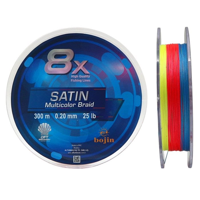 DFT%20Bojin%208X%20Satin%20M.Color%20İp%20Misina%200.20%20mm%20300%20m