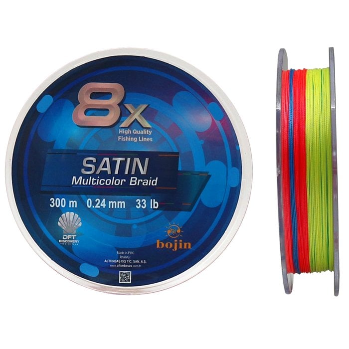 DFT%20Bojin%208X%20Satin%20M.Color%20İp%20Misina%200.24%20mm%20300%20m