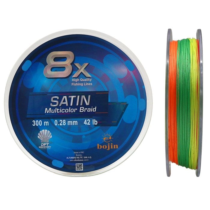 DFT%20Bojin%208X%20Satin%20M.Color%20İp%20Misina%200.28%20mm%20300%20m