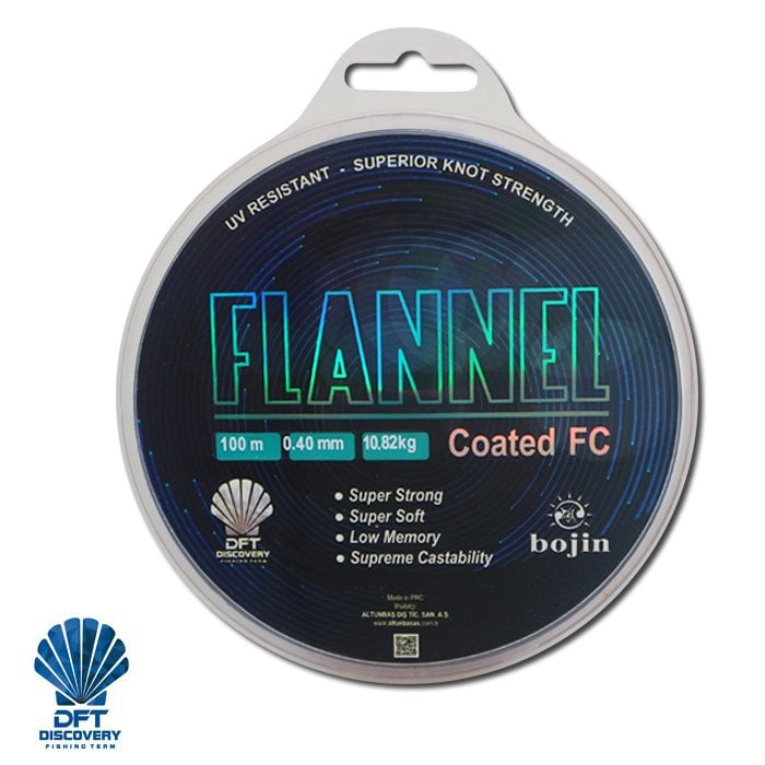 DFT%20Bojin%20Flannel%20Fluorocarbon%20100%20m%200.40%20mm%20Misina