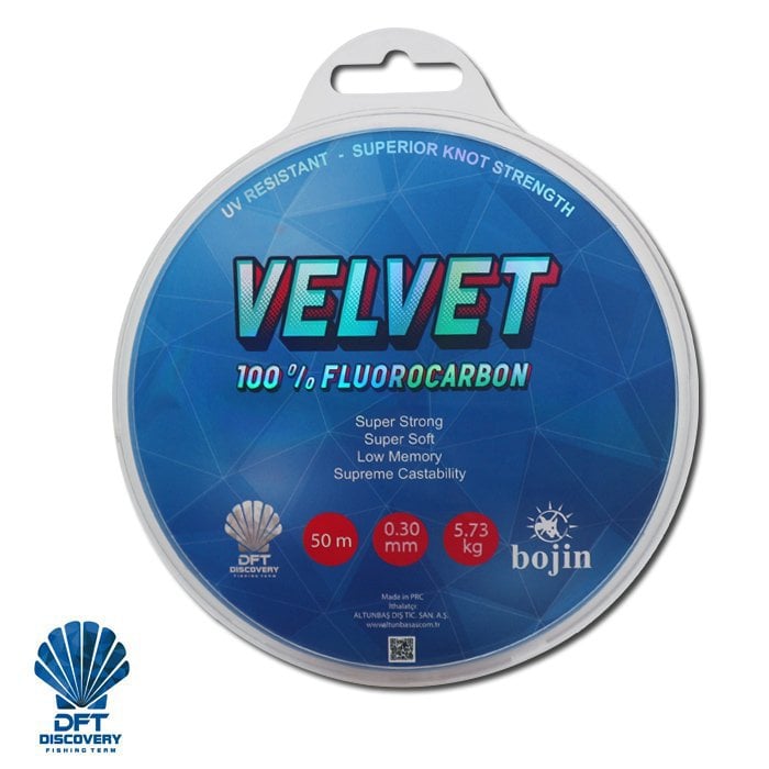 DFT%20Bojin%20Velvet%20Fluorocarbon%2050%20m%200.30%20mm%20Misina