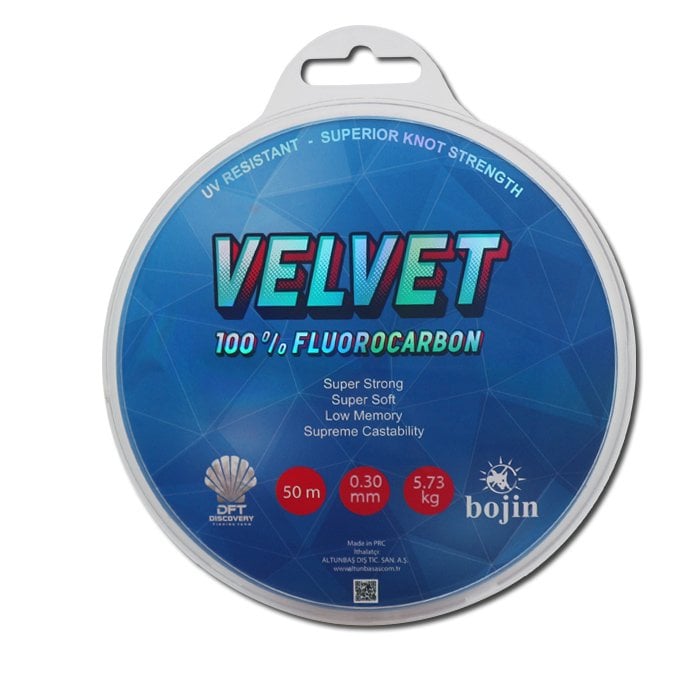 DFT%20Bojin%20Velvet%20Fluorocarbon%2050%20m%200.30%20mm%20Misina