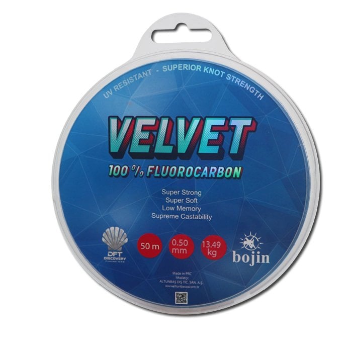 DFT%20Bojin%20Velvet%20Fluorocarbon%2050%20m%200.50%20mm%20Misina