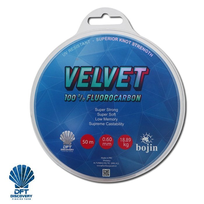 DFT%20Bojin%20Velvet%20Fluorocarbon%2050%20m%200.60%20mm%20Misina