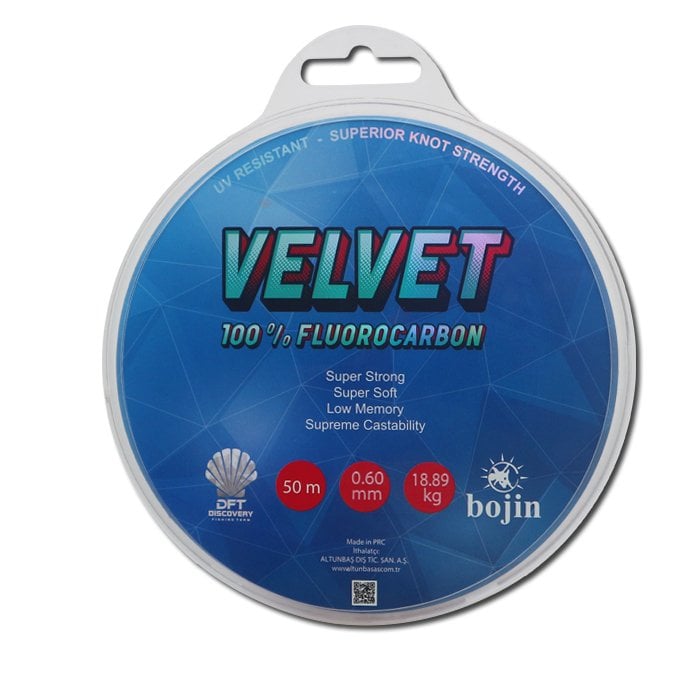 DFT%20Bojin%20Velvet%20Fluorocarbon%2050%20m%200.60%20mm%20Misina