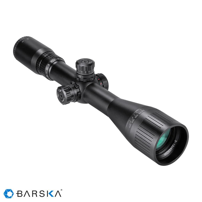 BARSKA%203-12X44%20AO,%20IR,%2030MM,VARMINT%20Tüfek%20Dürbünü