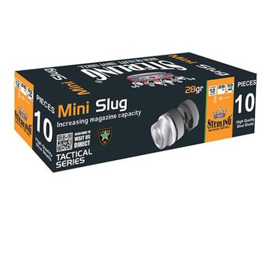 STERLING 12 Cal. Mini Slug Tek Kurşun Fişek