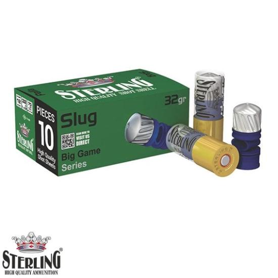 STERLING 12 Cal. 32 G. Tek Kurşun Av Fişeği